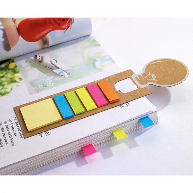 Promotional Bookmark With Sticky Memo Pad - Image 3