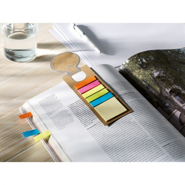 Promotional Bookmark With Sticky Memo Pad - Image 5