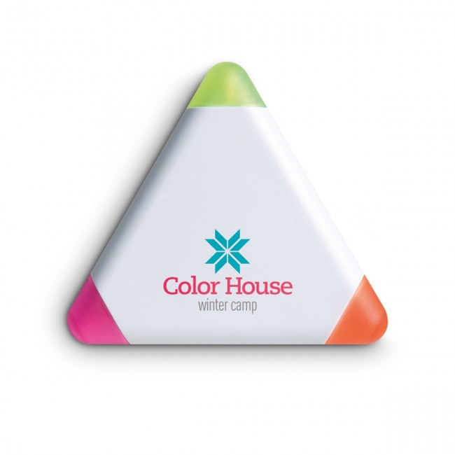 Promotional Triangular Highlighter - Image 1