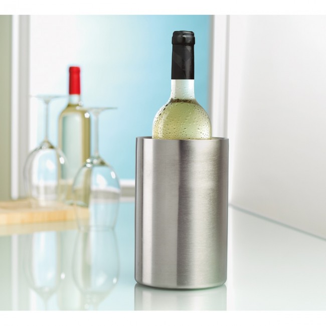 Promotional Stainless Steel Bottle Cooler - Image 1