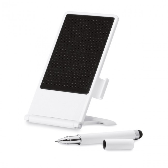 Promotional Smartphone stand w/ stylus pe - Image 1