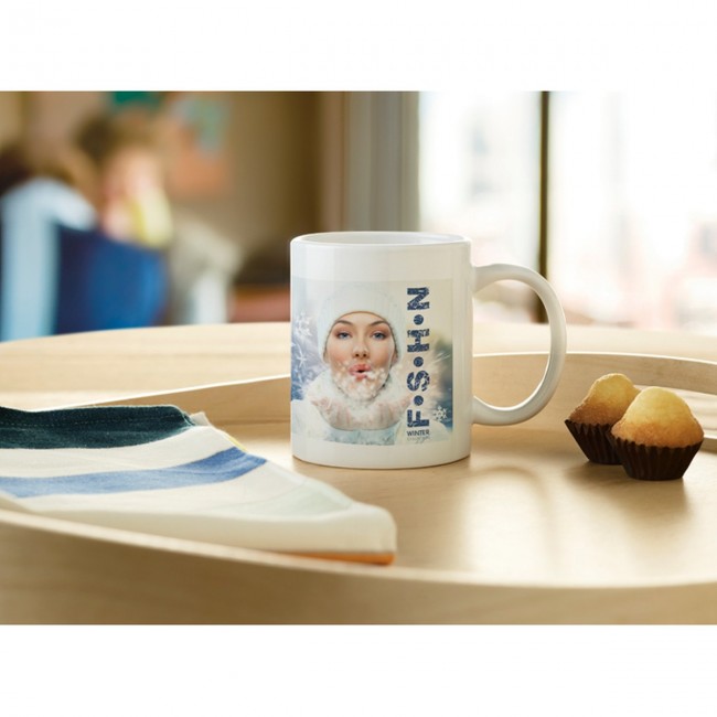 Promotional Sublimation Ceramic Mug 300ml - Image 8