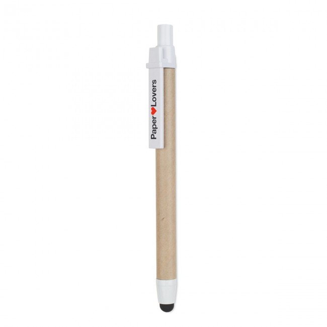 Promotional Recycled Carton Touch Pen - Image 1