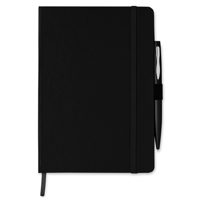 Promotional A5 Notebook With Pen 72 Lined - Image 9