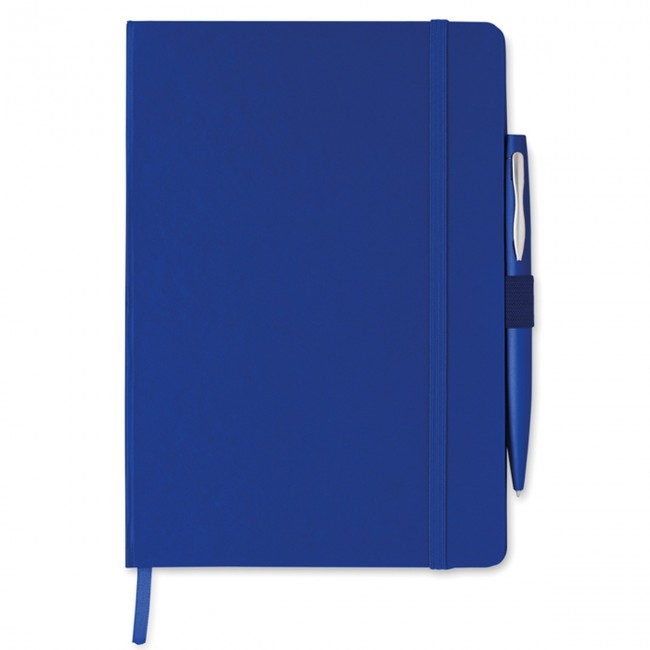 Promotional A5 Notebook With Pen 72 Lined - Image 6