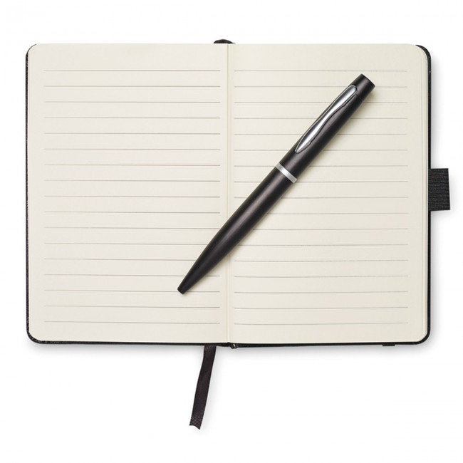 Promotional A6 Notebook With Pen 72 Lined - Image 2