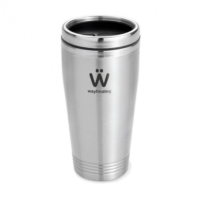 Promotional Double Wall Travel Cup 400ml - Image 3