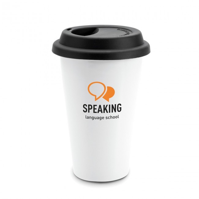 Promotional Double wall travel cup - Image 4