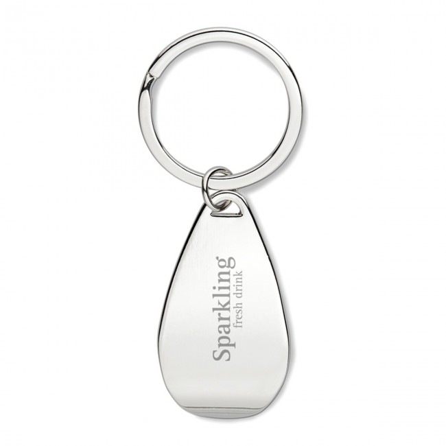 Promotional Metal Bottle Opener Keyring - Image 3