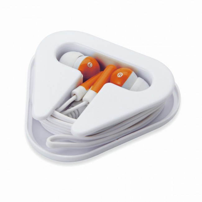 Promotional Earphones In PS Case - Image 1