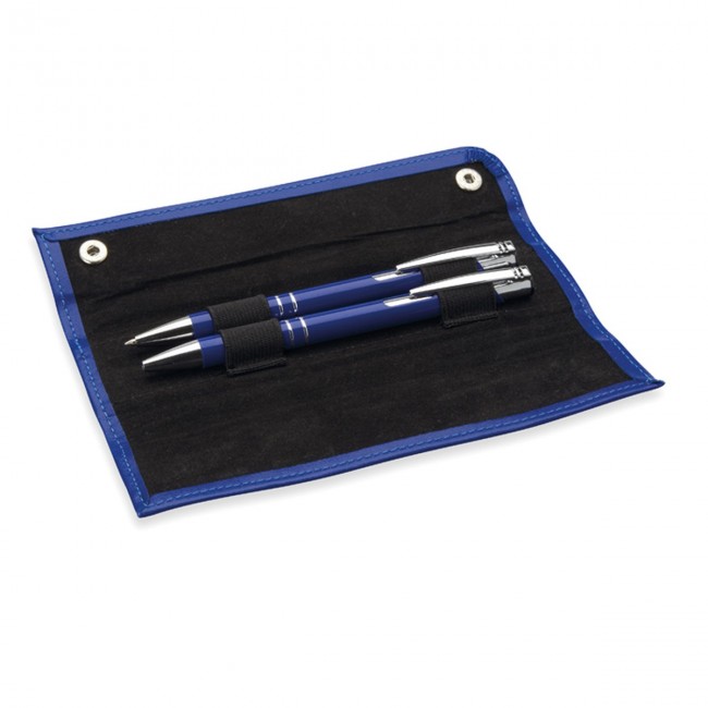 Promotional Pen and pencil set in PU pouch - Image 8