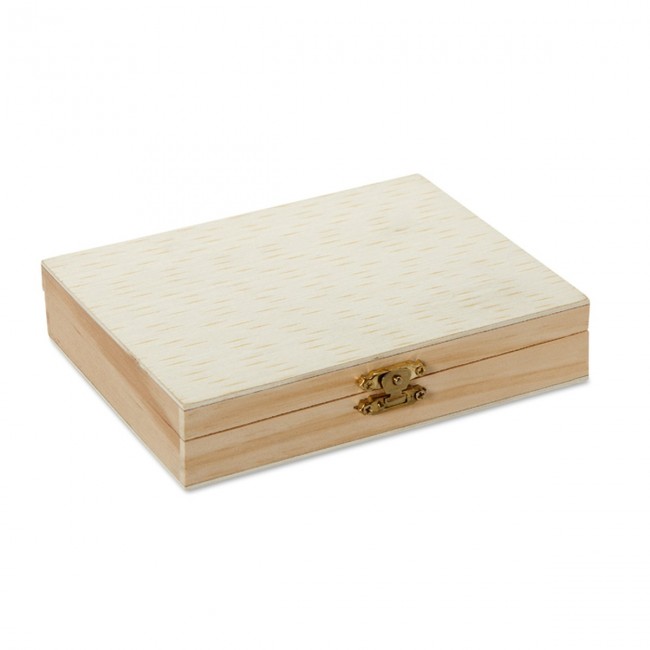 Promotional Painting Set In Wooden Box - Image 2