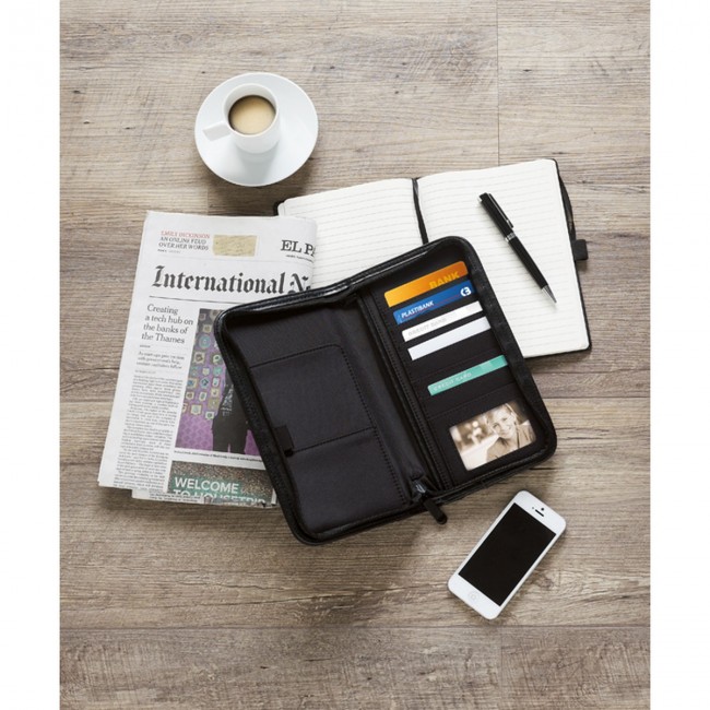 Promotional Micro fibre travel wallet - Image 5