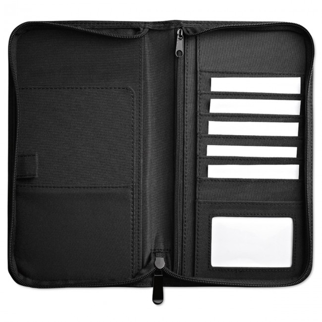 Promotional Micro fibre travel wallet - Image 1