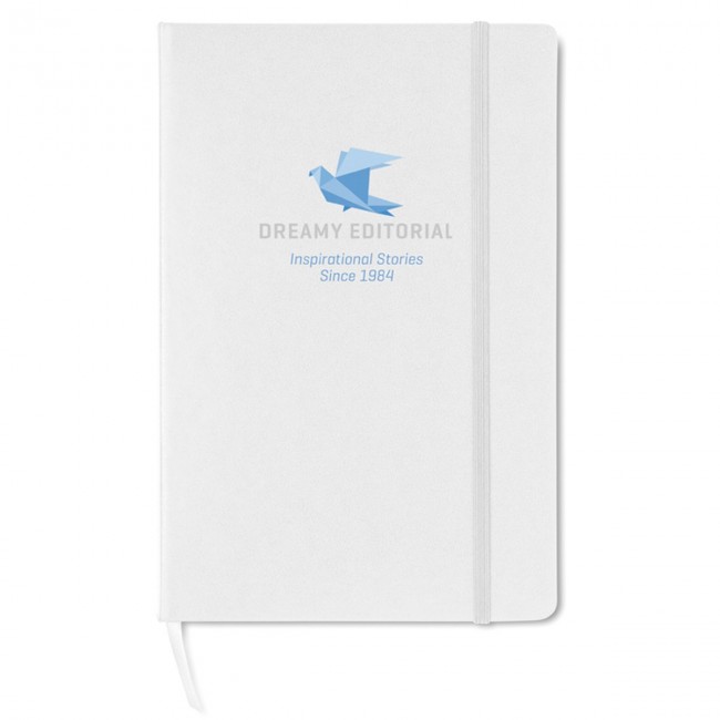 Promotional A5 Notebook 96 Squared Sheets - Image 2