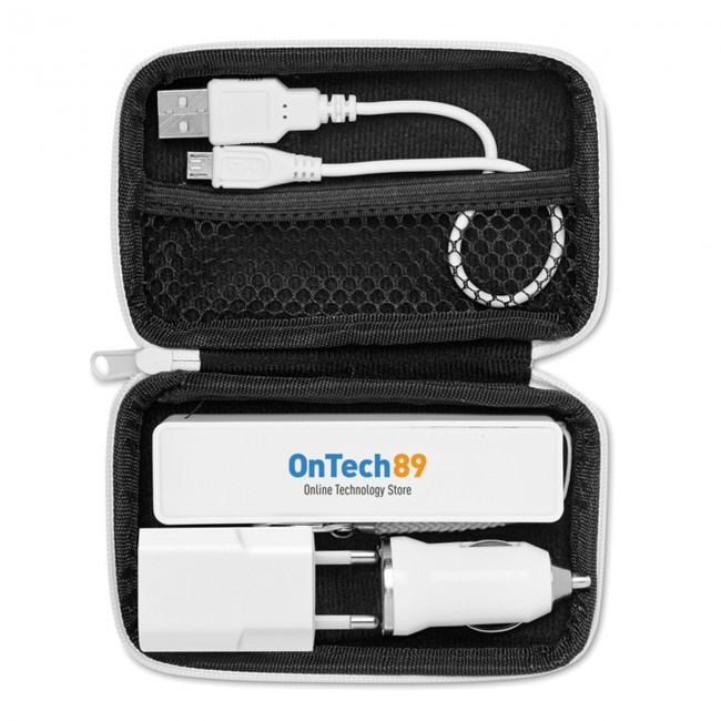 Promotional Powerbank travel set - Image 3