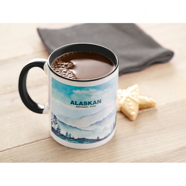 Promotional Coloured Sublimation Mug - Image 9