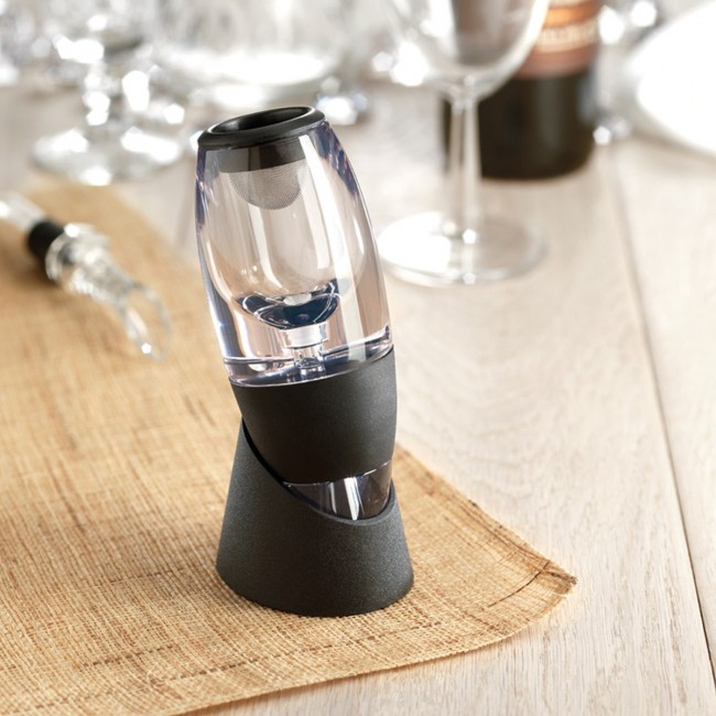 Promotional Wine decanter with holder - Image 7