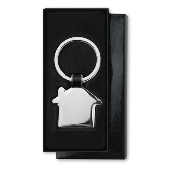 Promotional House shaped Keyring - Image 2