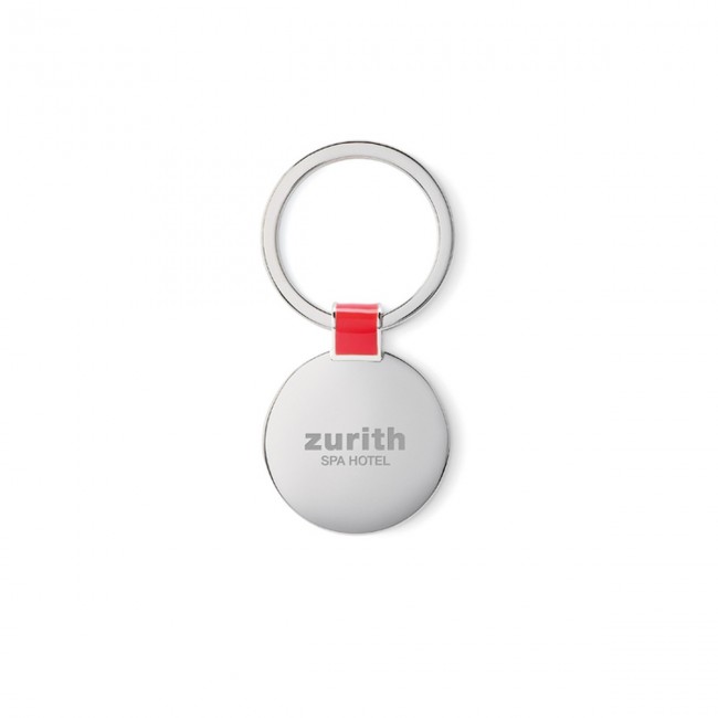 Promotional Round shaped Keyring - Image 3