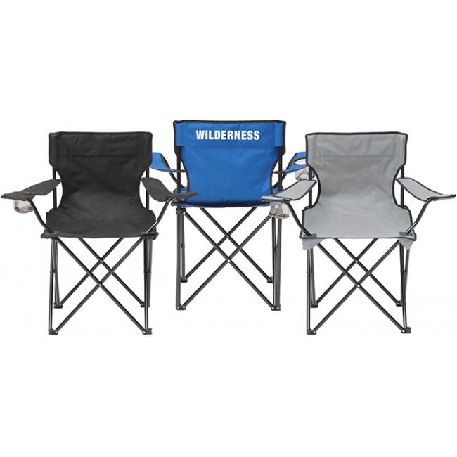 Promotional Wilderness' Camping Chair - Image 1