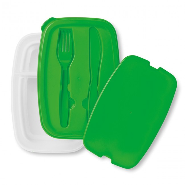 Promotional Lunch box with cutlery set - Image 6