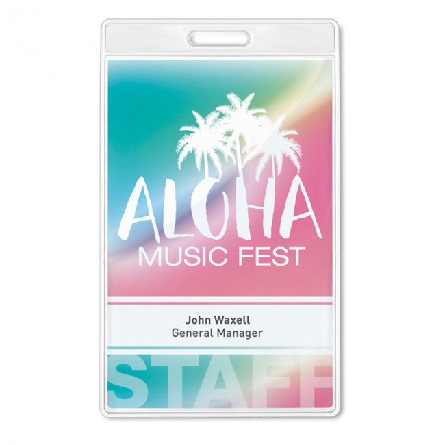 Promotional Transparent Badge 7.5x12.5cm - Image 4