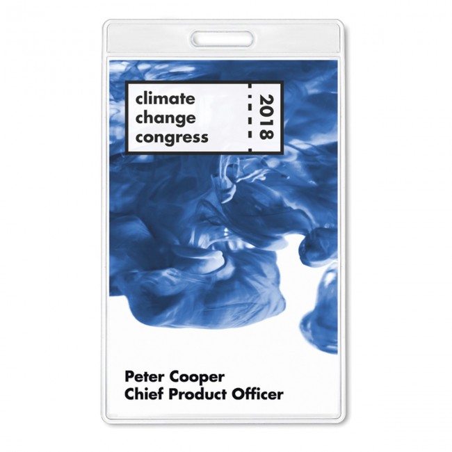 Promotional Transparent Badge 7.5x12.5cm - Image 3