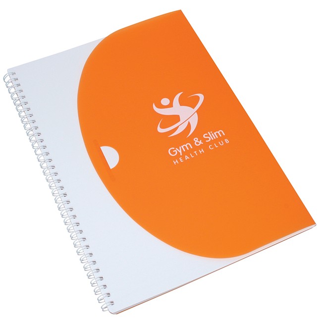 Promotional Wiro-Smart Curve A4 Notebook