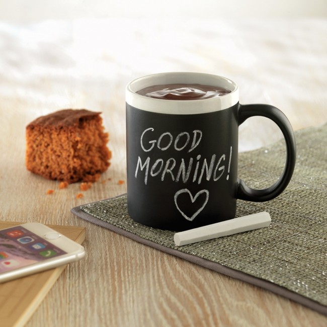 Promotional Chalk Mug 300ml - Image 2