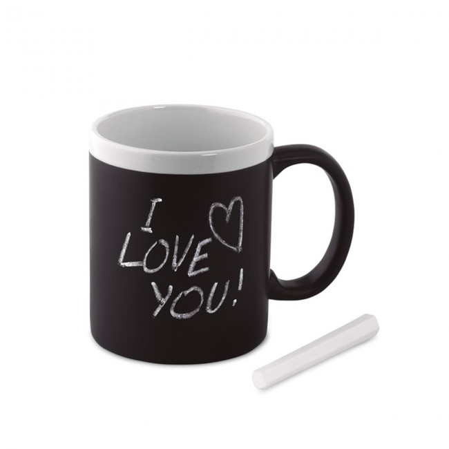 Promotional Chalk Mug 300ml - Image 1