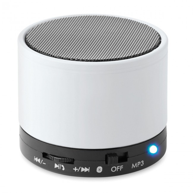 Promotional Round Wireless Speaker - Image 6