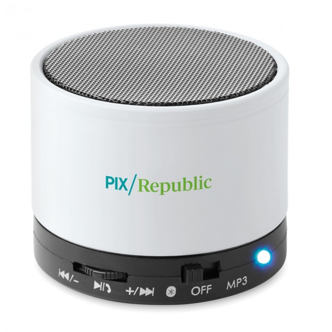 Promotional Round Wireless Speaker - Image 7