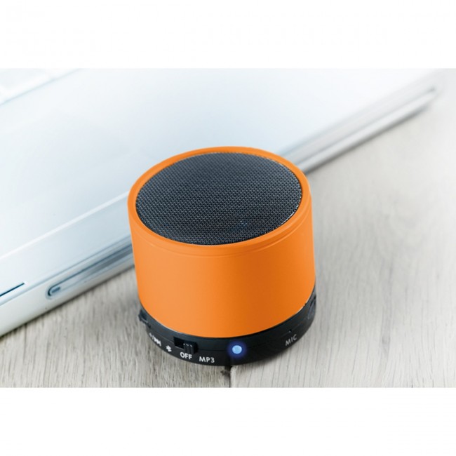 Promotional Round Wireless Speaker - Image 10