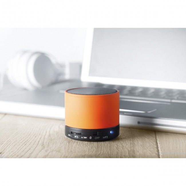 Promotional Round Wireless Speaker - Image 11