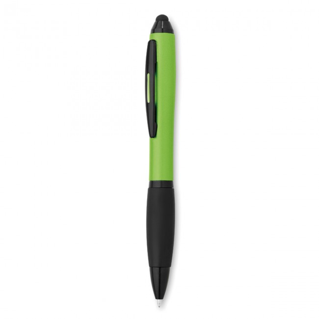 Promotional Twist pen in metalized finish - Image 1