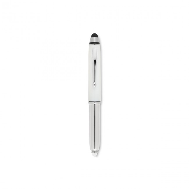 Promotional Stylus pen with torch - Image 1