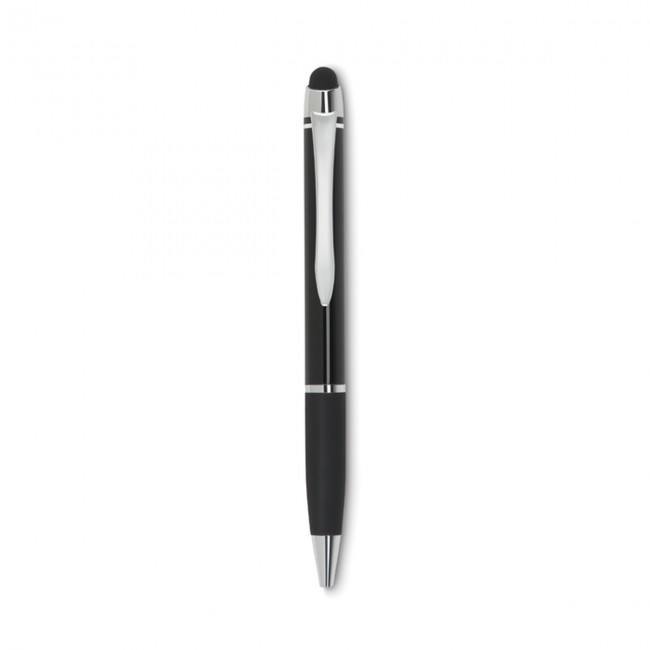 Promotional Aluminium pen with stylus - Image 1