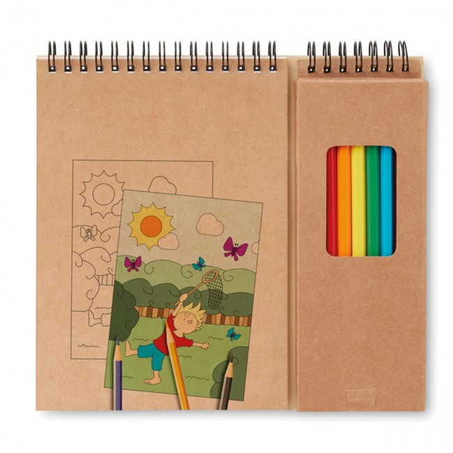 Promotional Colouring Set With Notepad - Image 6