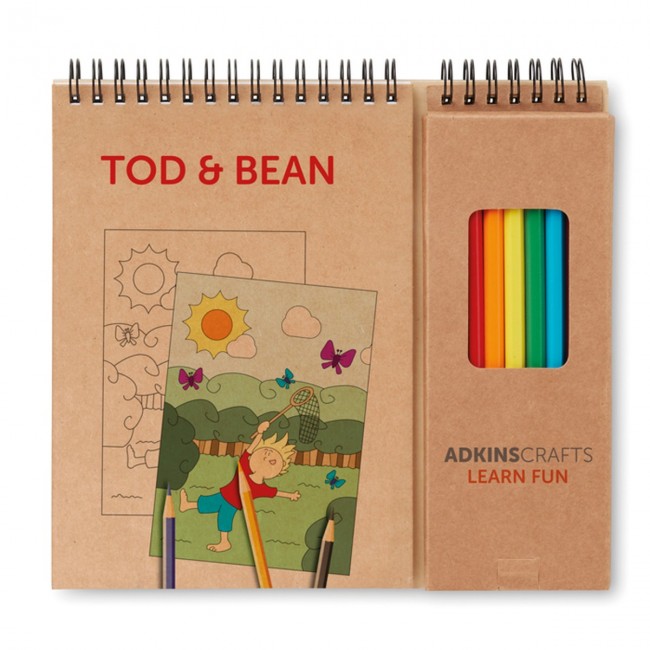 Promotional Colouring Set With Notepad - Image 5