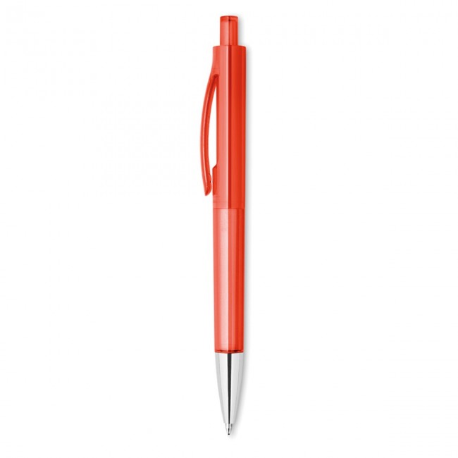 Promotional Transparent push button pen - Image 5