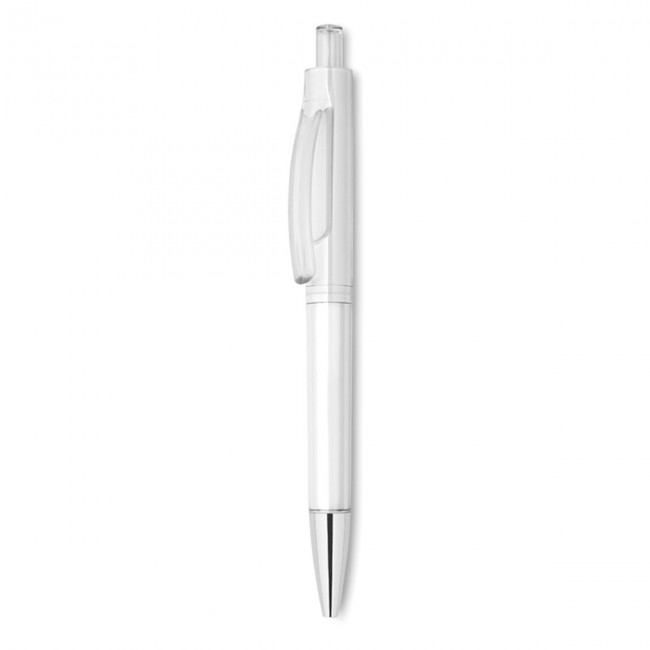 Promotional Transparent push button pen - Image 4