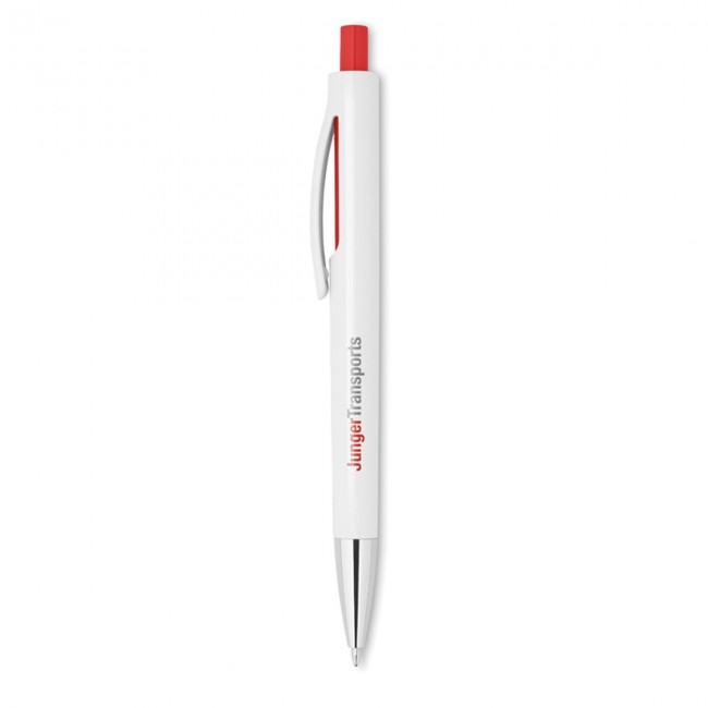 Promotional Push button pen with white ba - Image 5