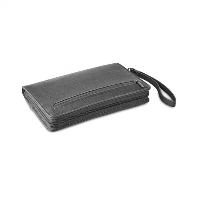 Promotional PU organizer with power bank - Image 1