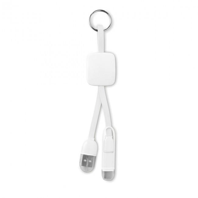 Promotional Keyring with USB type C plug - Image 3