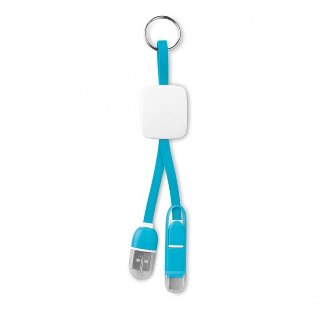 Promotional Keyring with USB type C plug - Image 4