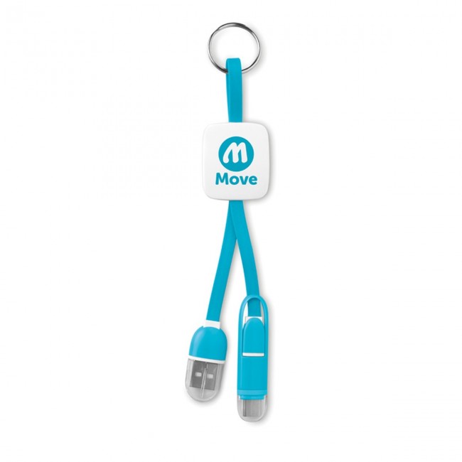 Promotional Keyring with USB type C plug - Image 10