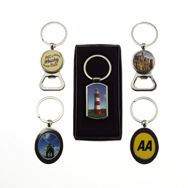 Promotional Metal Keyrings - Image 2