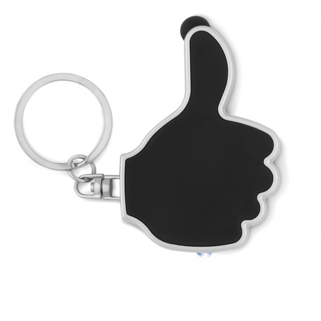 Promotional Thumbs Up Led Light Keyring - Image 12