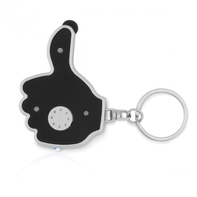 Promotional Thumbs Up Led Light Keyring - Image 11